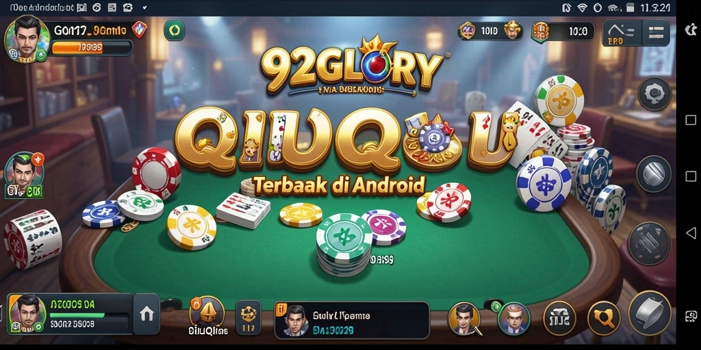 Tampilan gameplay QiuQiu di 92GLORY yang mendebarkan.
