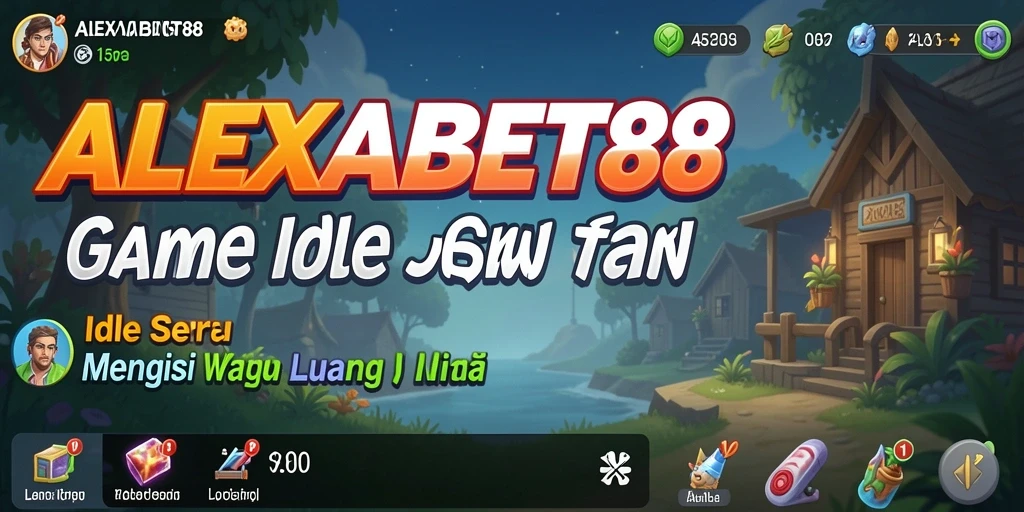 Tampilan gameplay ALEXABET88 yang menakjubkan dalam mode Idle.