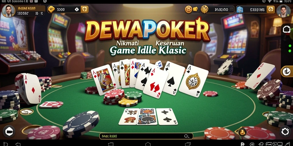 Tangkapan layar utama DEWAPOKER menampilkan gameplay menarik dan interaktif.