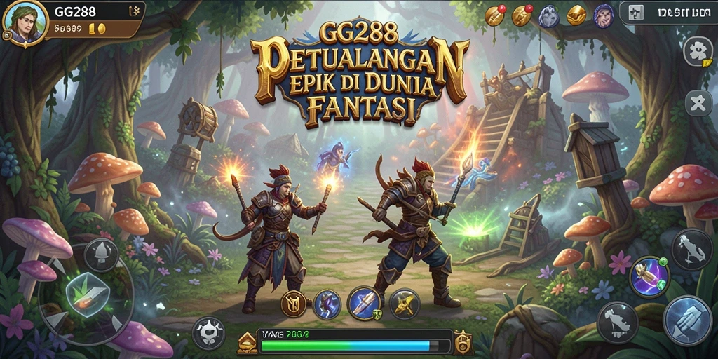 Tampilan cepat gameplay GG288 yang epik dan mendebarkan.