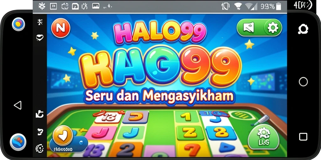 Tampilan gameplay seru dari HALO99 yang memikat saat bermain Bingo.