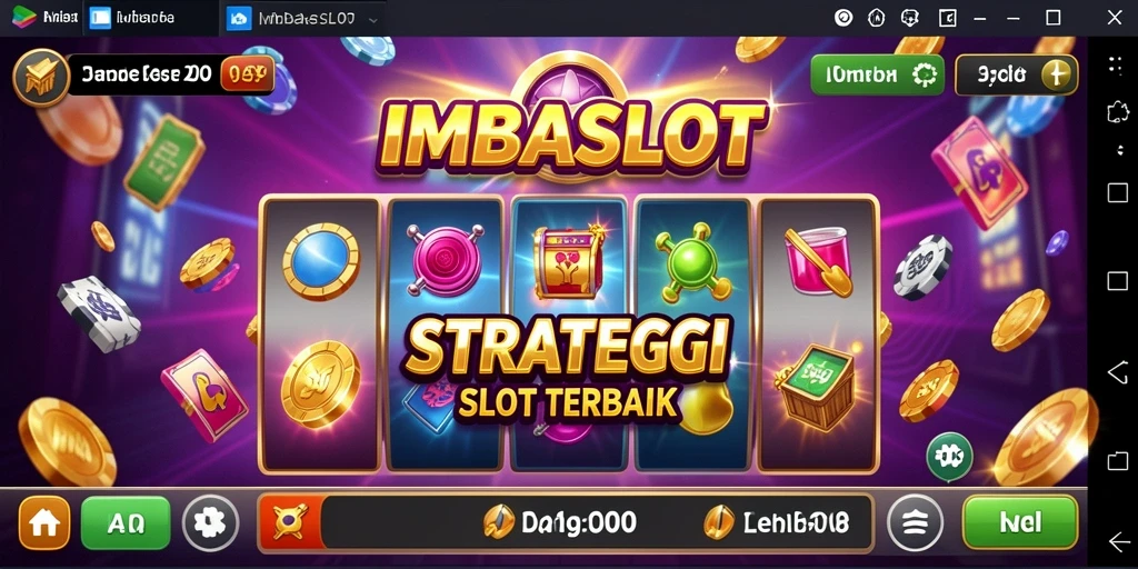 Tampilan gameplay menarik dari IMBASLOT yang penuh warna.