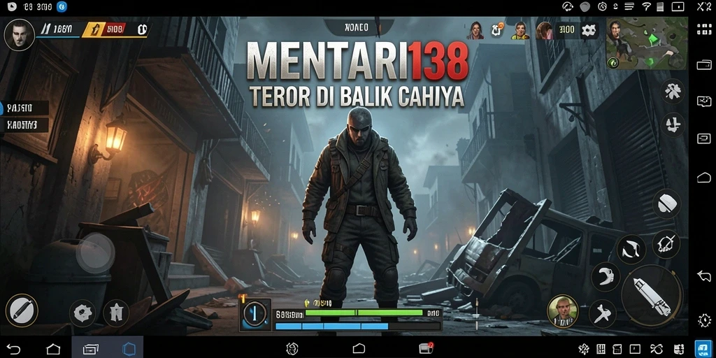 Tampilan gameplay yang penuh ketegangan di MENTARI138.