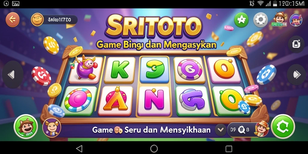 Gameplay menarik Bingo di SRITOTO dengan teman-teman.