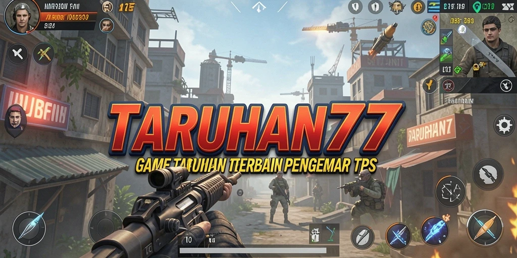 Tangkapan layar utama TARUHAN77 menunjukkan gameplay menyenangkan dan interaksi pemain yang seru.
